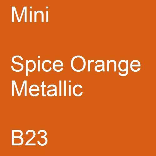 Mini, Spice Orange Metallic, B23.